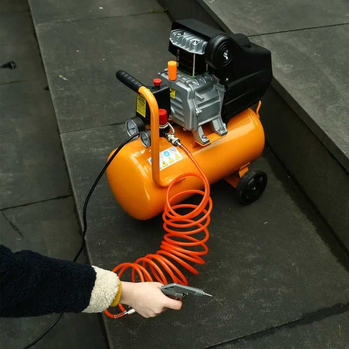 Компресор повітряний DEKO 24л 2.5кВт 8атм 260л/хв компрессор