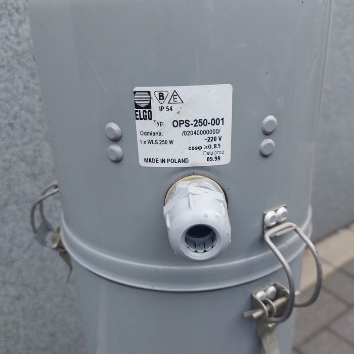 Lampa  Lampy Przemysłowa OPS -250-001  loftowa magazynowa