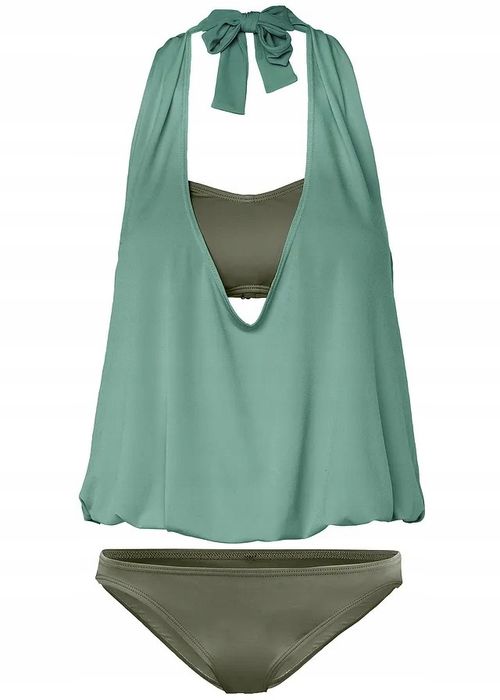 B.P.C bikini biustonosz i figi oliwkowe 42.
