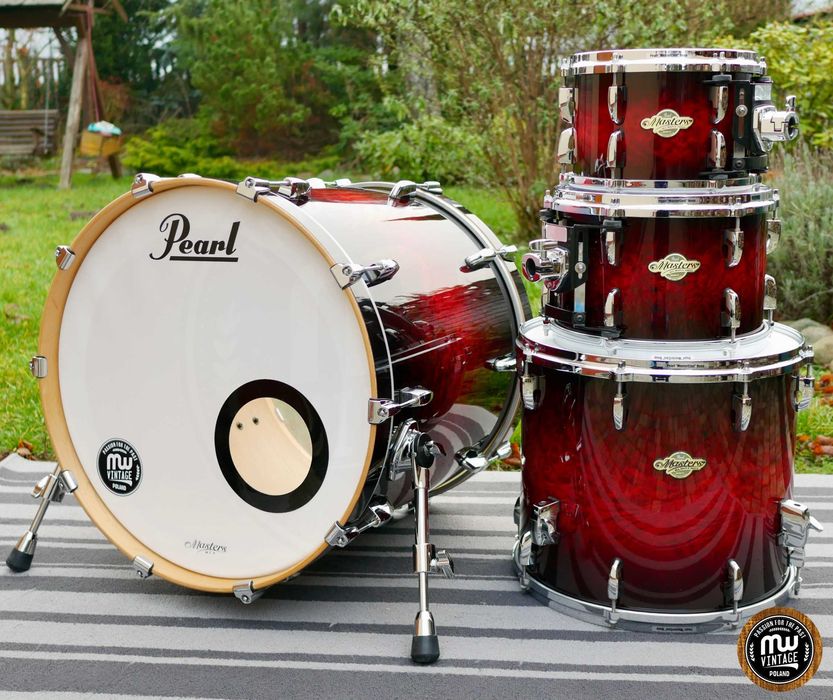 ‼️ Perkusja Pearl Masters Artisan 22”, 10", 12", 16” Ruby Limited ‼️