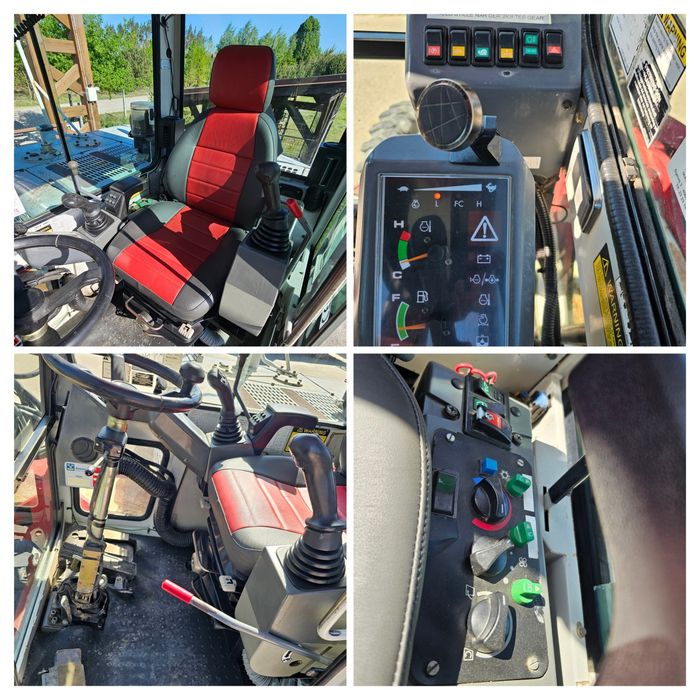 Koparka kołowa Takeuchi TB175W rototilt klima szczypce centr smar Yanmar 05r ORYGINAL