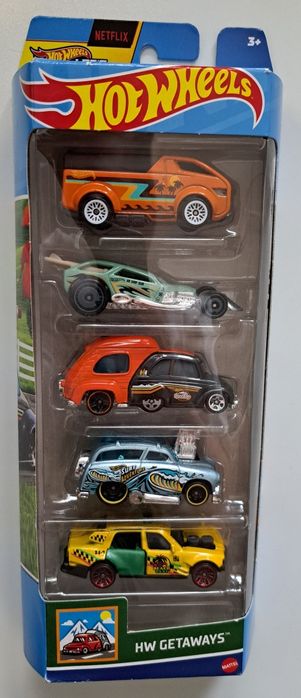 5 HOT WHEELS Pięciopak 5-pack HW Getaways HTV46