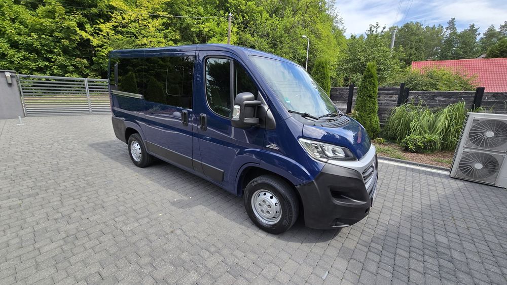 FIAT DUCATO 9 OSOBOWY - Wynajem długoterminowy / LEASING bez bik / krd
