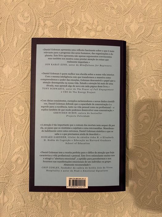 Foco, Daniel Goleman