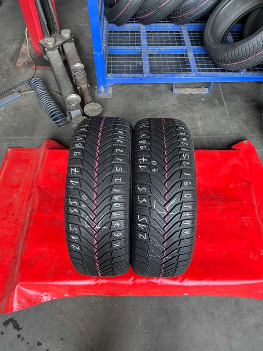 2 opony 215/55R17 Michelin Alpin 6