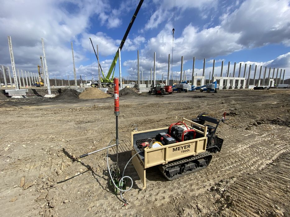 Badanie zagęszczenia gruntu, opinia geotechniczna,VSS,płyta dynamiczna