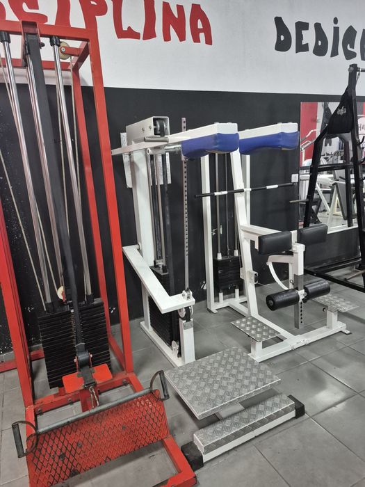 Gervasport máquina de agachamento e gêmeos