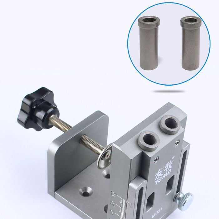 Меблевий кондуктор під косий шуруп 15°/Шаблон для свердління/YOMO