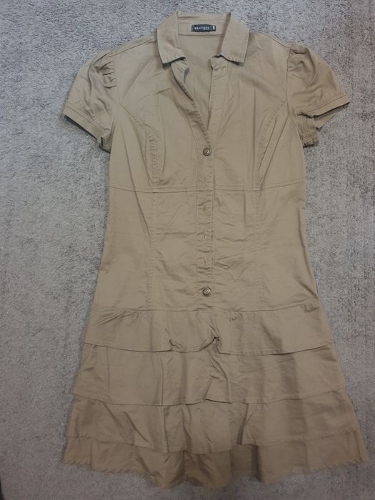 Vestido verde tropa 38