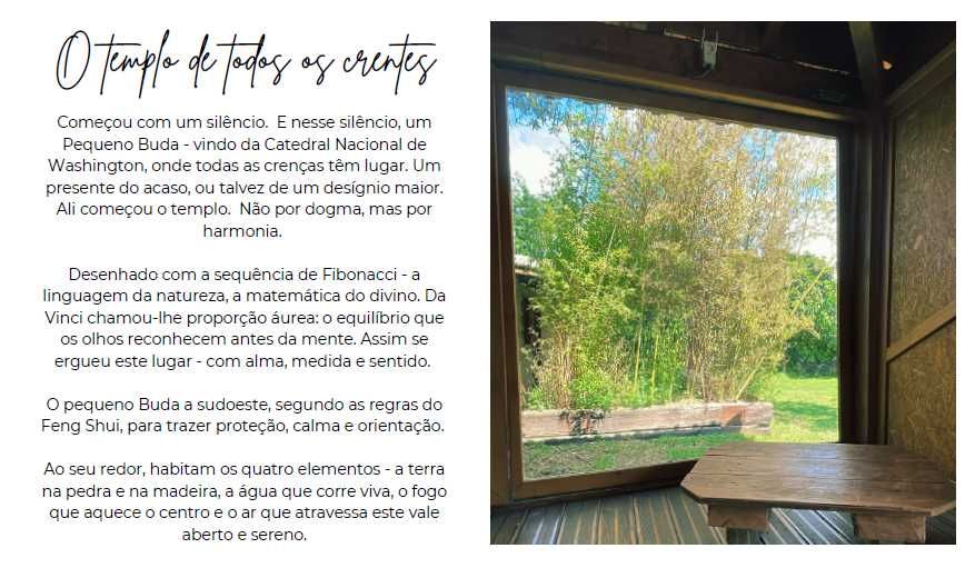 A Casa do Pequeno Buda - Espaço para Aulas, Workshops, Retiros