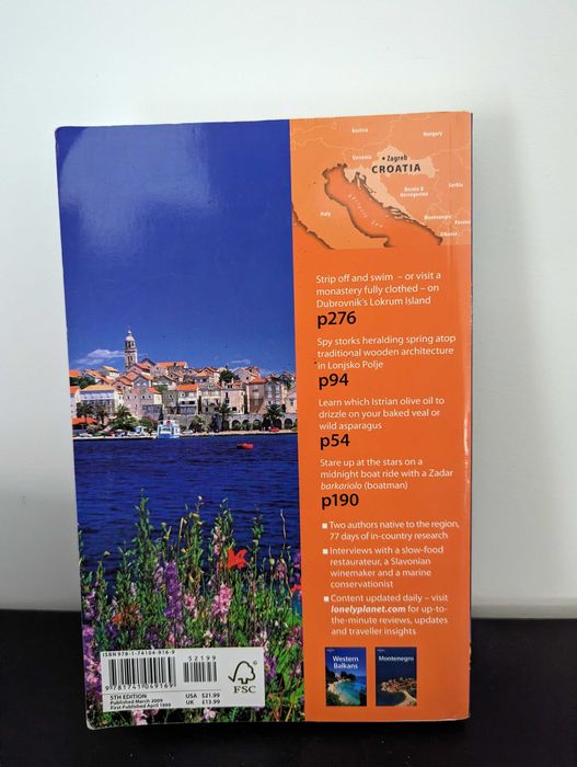 CROÁCIA - Guia de Viagem Lonely Planet