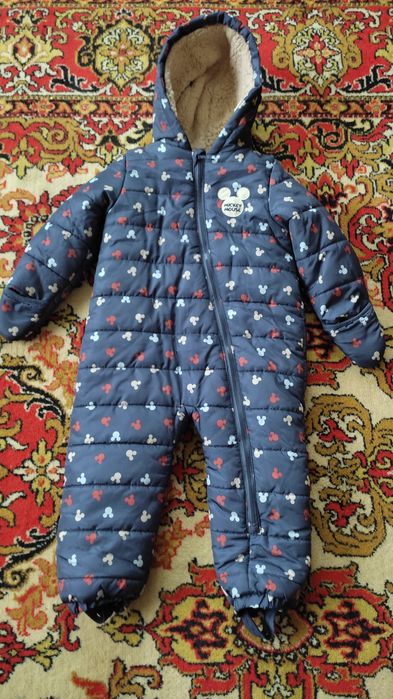 Зимові комбінезони для хлопчика 80 та 92 розміру