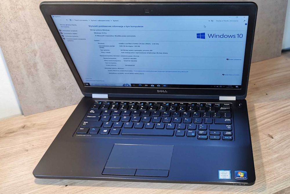 Dell Latitude E5470 Intel i5-6300u\14" FHD\8GB\256GB SSD\W10 Pro #00