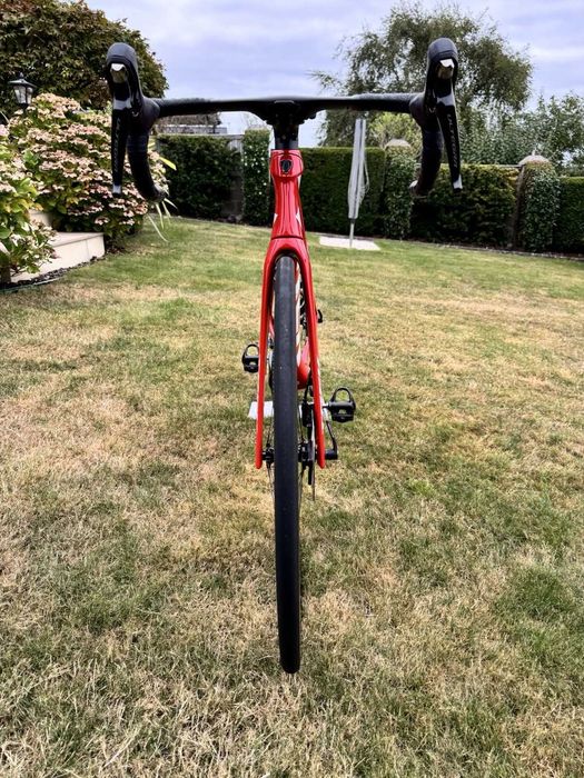 Trek Madone SLR 6 Segafredo Edition Project One Viper Vermelha