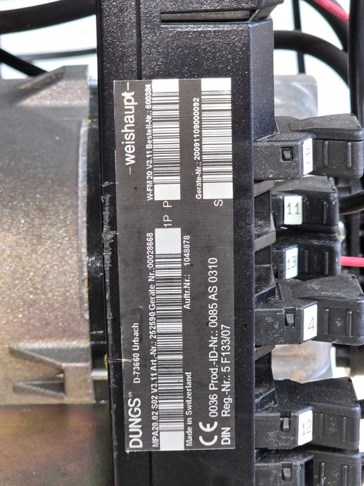 Weishaupt WG 20N/1-C ZM-LN 35-200kW palnik gazowy modulowany/2