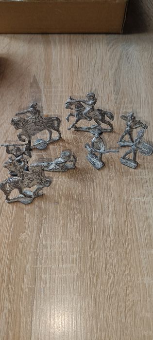 Vintage ołowiane żołnierzyki