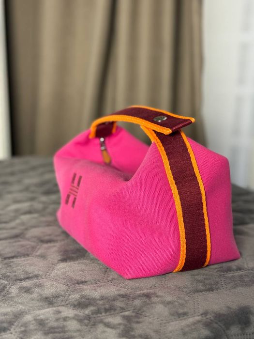 Косметичка Hermes розовая