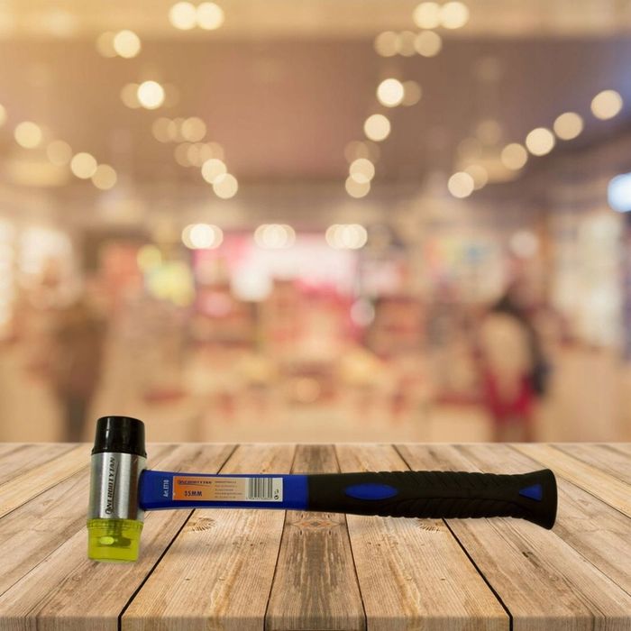 Młotek Montażowy Kaletniczy Plastikowo-gumowy 35mm Energotytan Polska