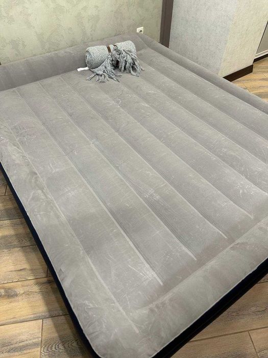 ‼️Надувная 2️спальная кровать Intex|Матрас|Ліжко|Ламзак|Кровать|Софа|