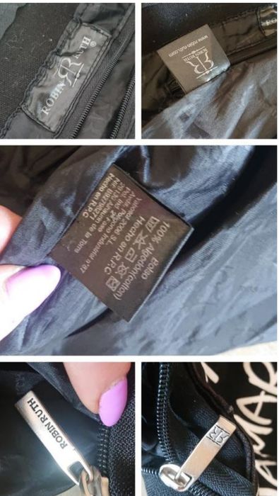 Фирменная вместительная тканевая сумка Robin Ruth