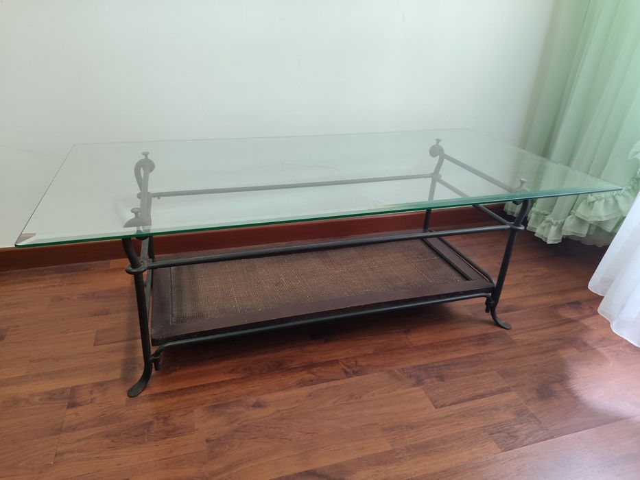Mesa de centro vidro