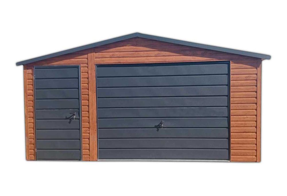 Garaż Blaszany 5x6m PREMIUM Dwuspadowy – Tanio i Szybko