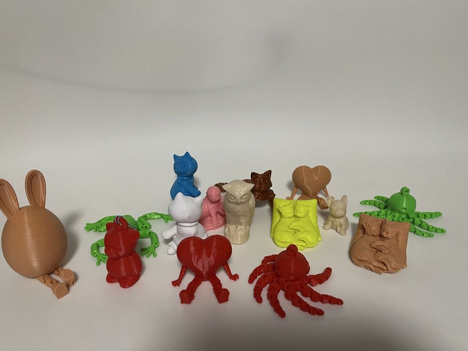 Вироби надруковані на 3D принтері