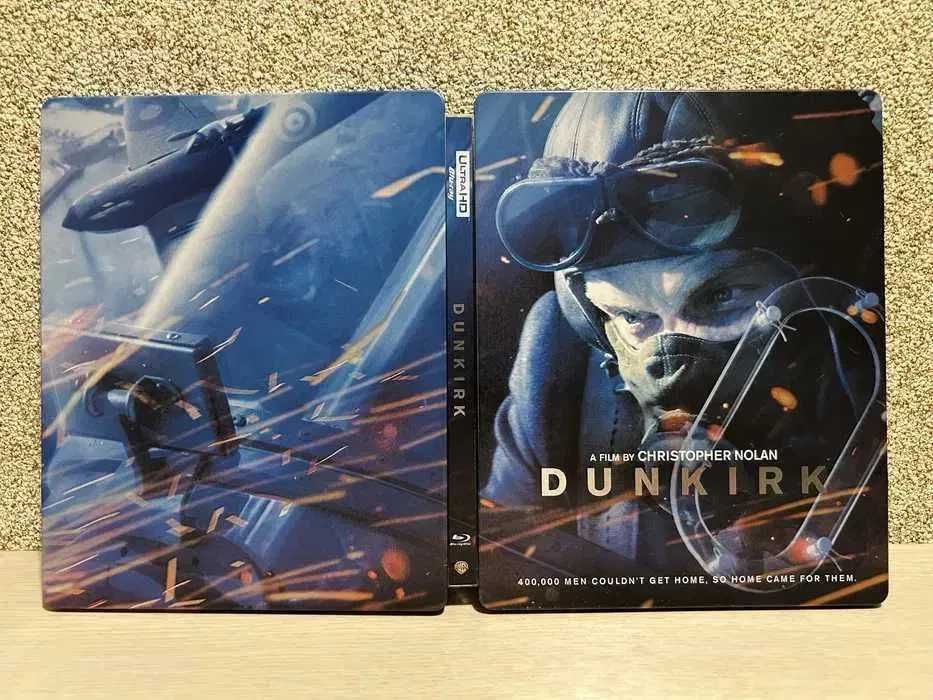 Steelbook 4K Ultra HD Blu-ray К.Нолан Интерстеллар/Начало/Престиж