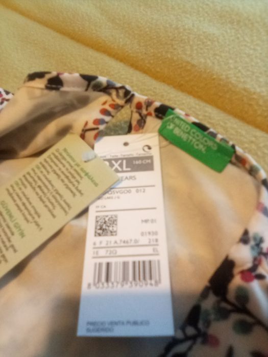 Vestido Benetton novo