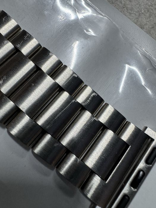 Pulseira para applewatch prateada