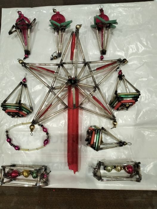 Старые елочные игрушки