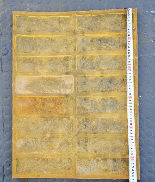 Форма під гіпсову цеглу 2 вида! (прліуретанова)