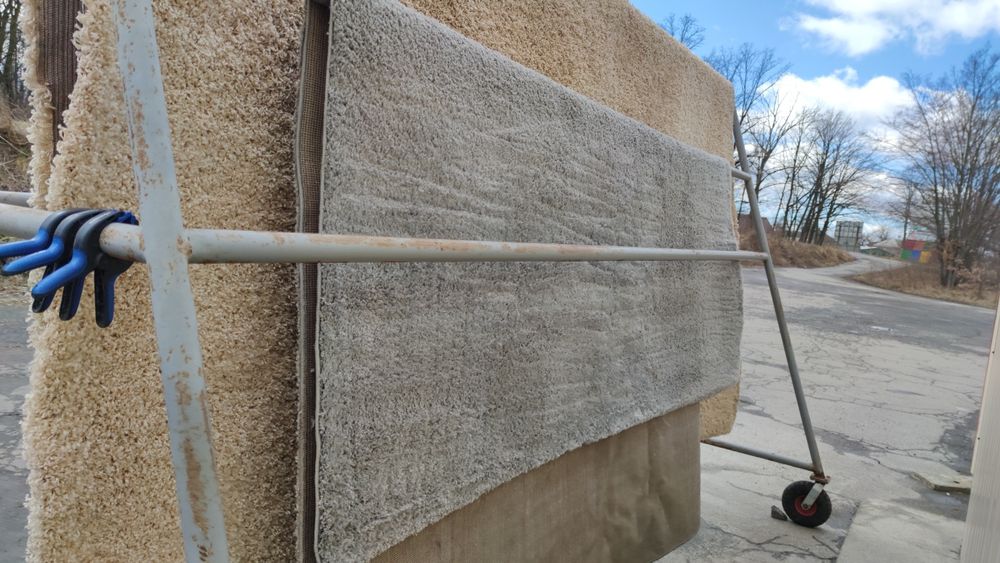 Килим ворсистий травка коврик