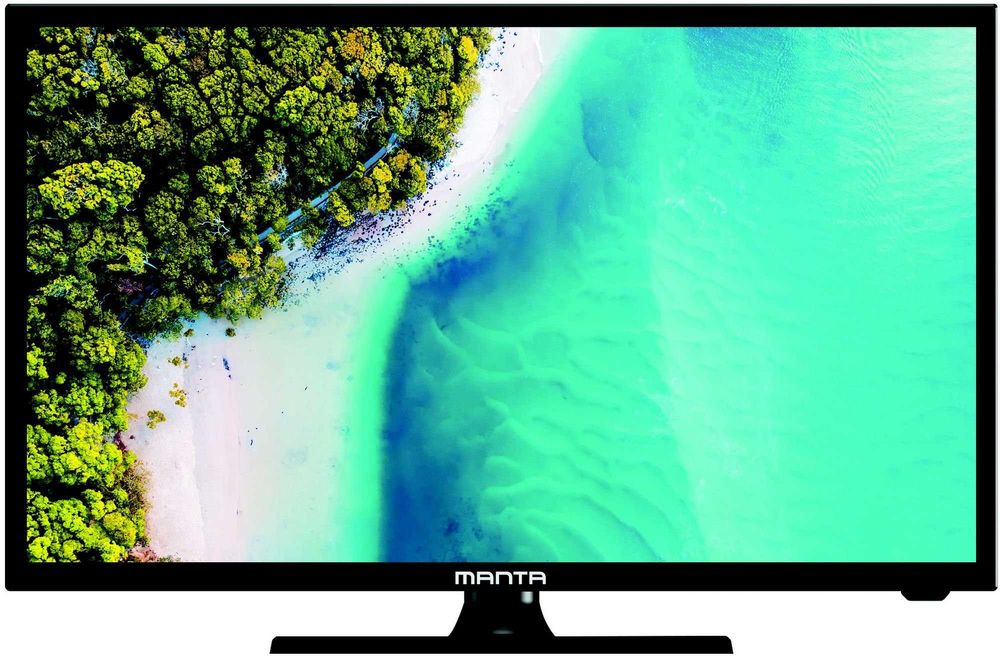 Telewizor na działkę Telewizor MANTA 24LHN120D 24" LED DVB-T2 | HEVC Nowy Gwarancja