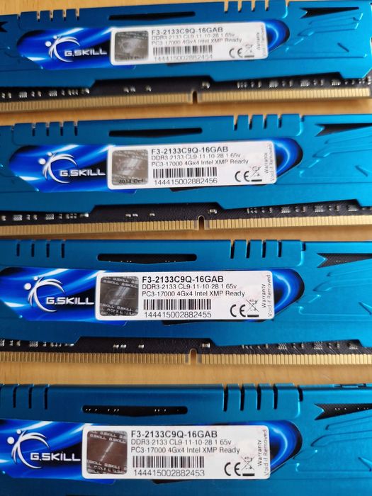 Gskill ARES 16gb 2133 ddr3 (4*4gb) ТОПОВА Память для ПК