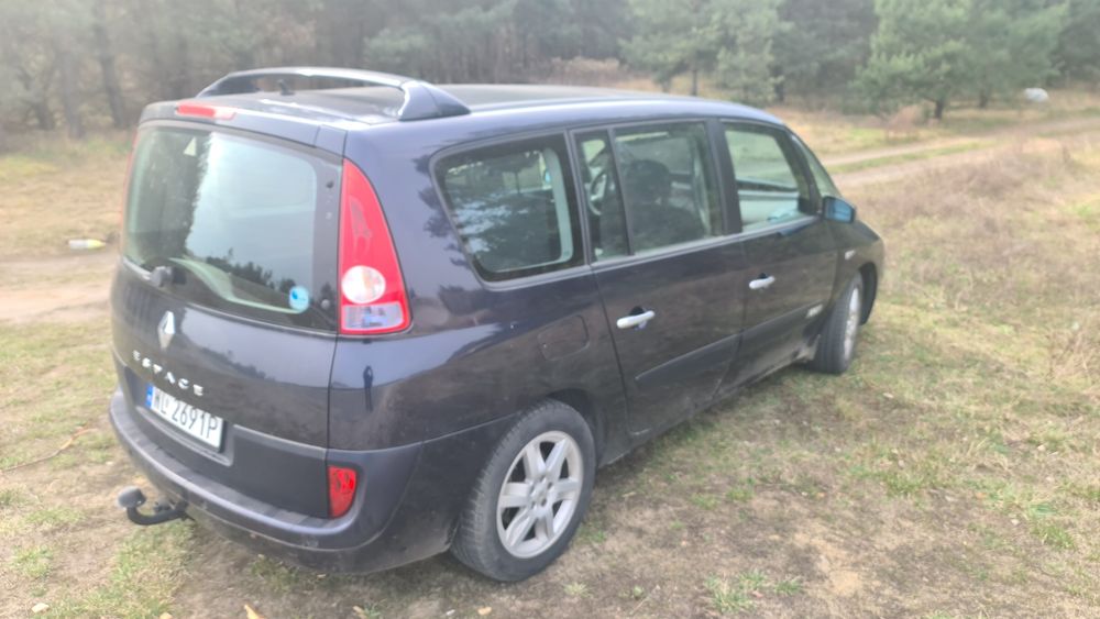 Renault Grande Espace. 2.0 Turbo Benzyna. 7 osób.  Full opcja