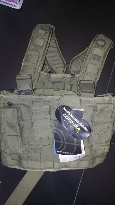 Жилет тактичний Tasmanian Tiger Chest RIG MKII M4 Tactical Vest Olive