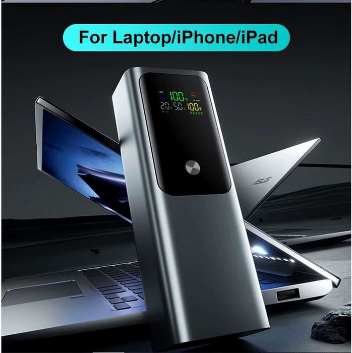 Конструктор для внешней батареи PowerBank 100W 24000мА/ч 21700 x4