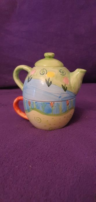 Bule de Chá c/ copo