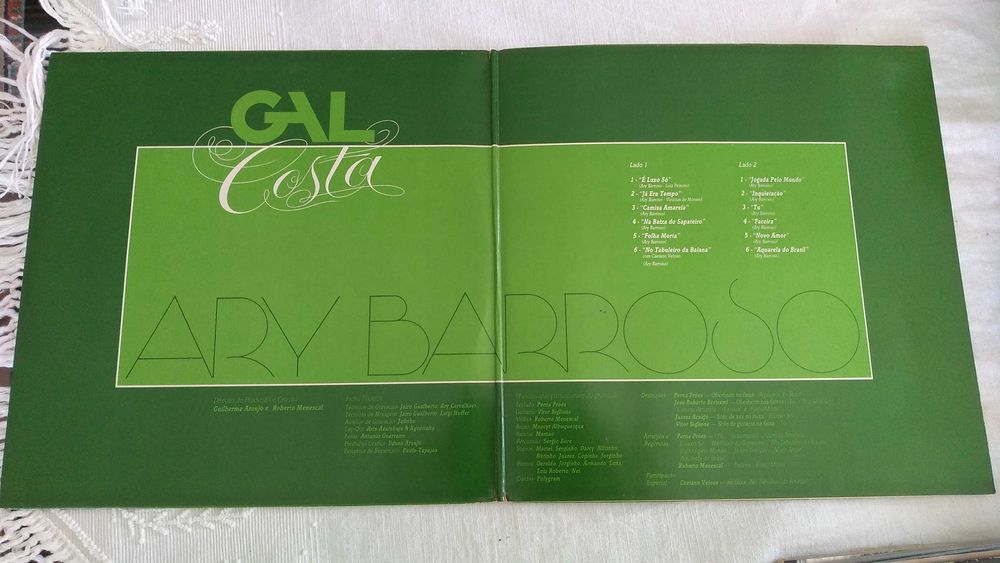 LP "Aquarela do Brasil" - Gal Costa, como NOVO!