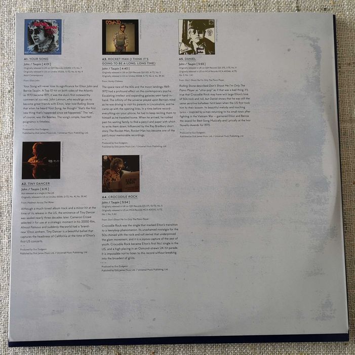 ELTON JOHN Diamonds orginalny 2 płytowy album winylowy.
