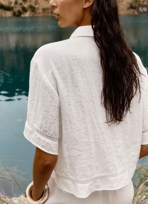 Zara сорочка, блуза, блузка, рубашка