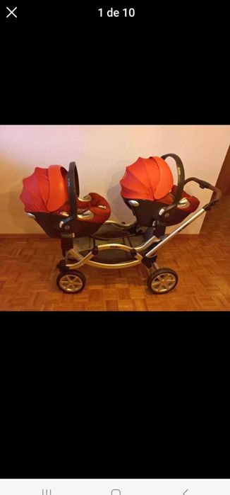 Carrinho duplo ABC Design