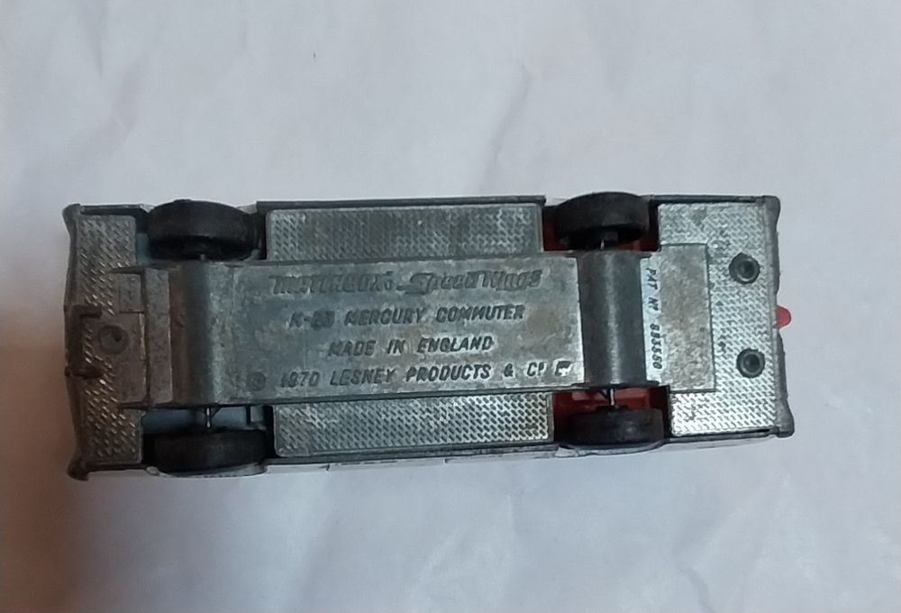 Miniatura antiga Matchbox Speedkinks Mercury