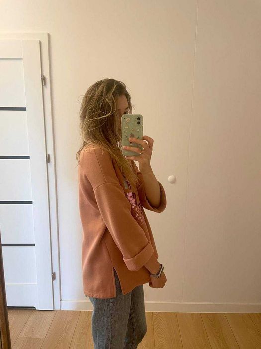 Sweter damski oversize, S