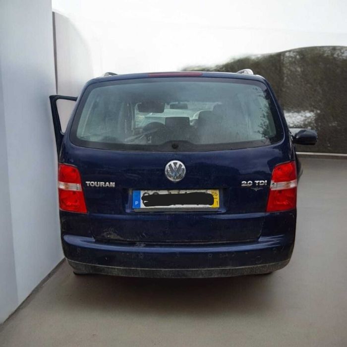 traseira touran para peças