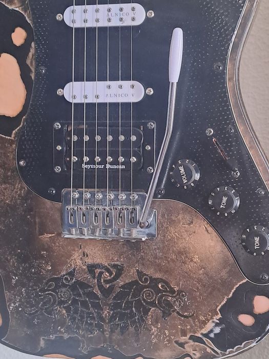 Guitarra elétrica custom made