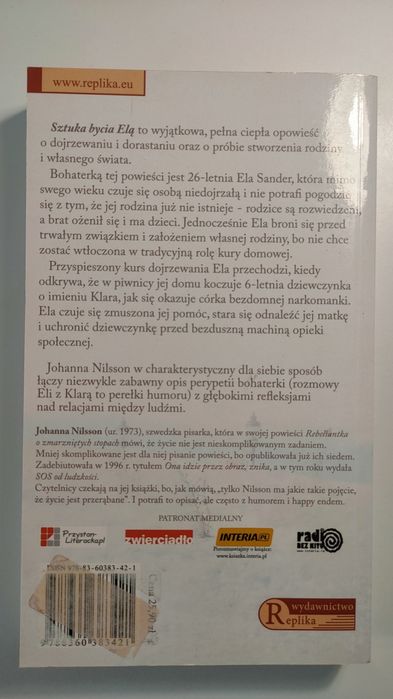 Sztuka bycia Elą - Johanna Nilsson