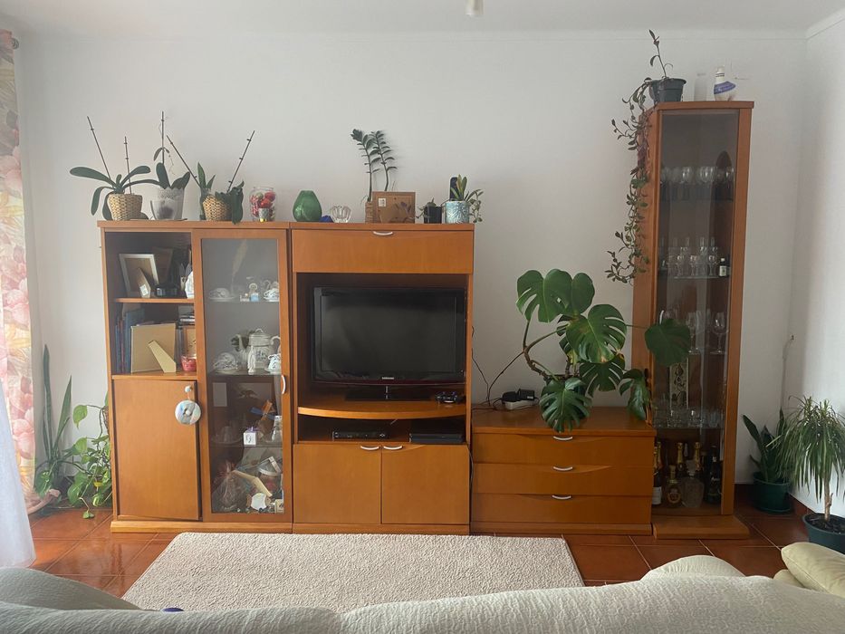 Móveis sala cerejeira maciça