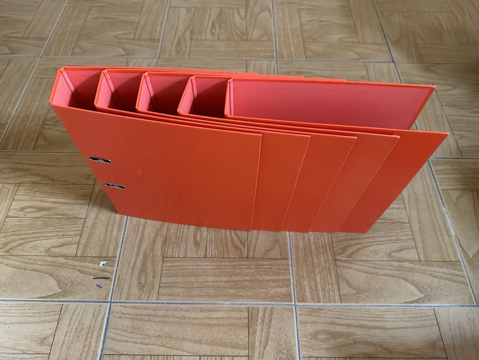 Pastas de arquivo novas